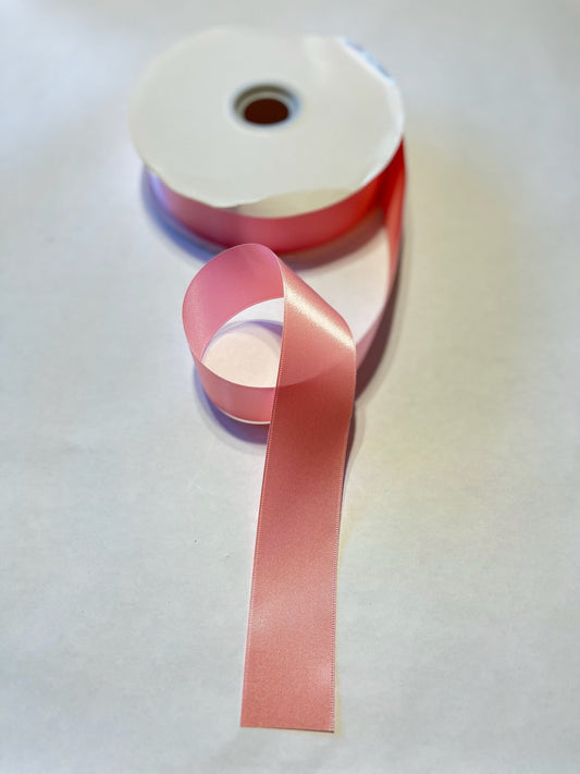 Double Sided Pink Ribbon 100 Yds.