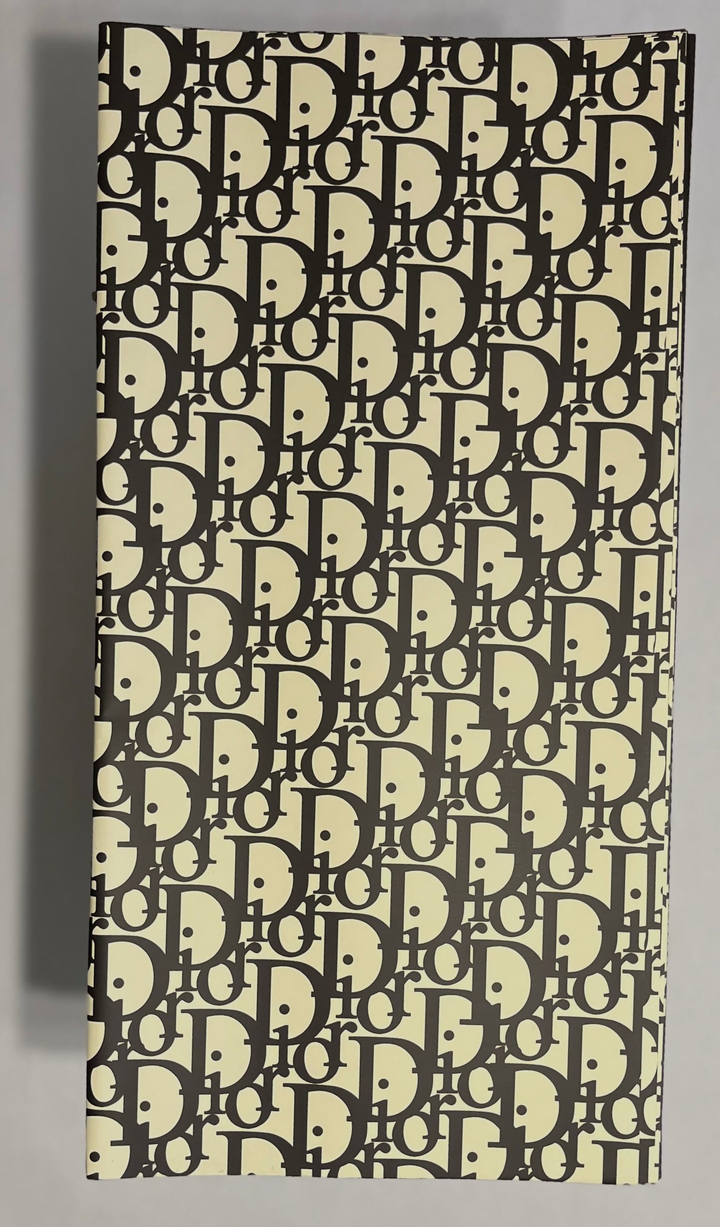 Floral Wrapping Paper Black D